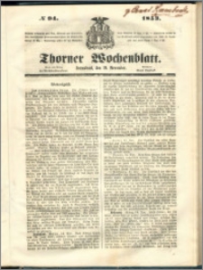 Thorner Wochenblatt 1853, No. 94