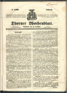 Thorner Wochenblatt 1853, No. 100
