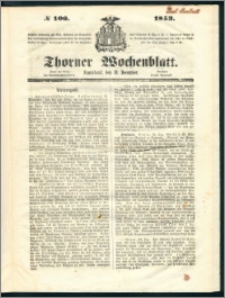 Thorner Wochenblatt 1853, No. 106