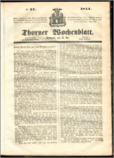 Thorner Wochenblatt 1854, No. 37