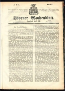 Thorner Wochenblatt 1854, No. 55