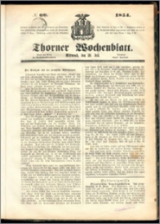 Thorner Wochenblatt 1854, No. 60