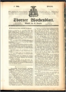 Thorner Wochenblatt 1854, No. 96