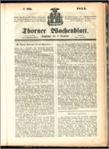 Thorner Wochenblatt 1854, No. 99 + Beilage