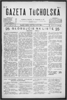 Gazeta Tucholska 1928, R. 1, nr 27