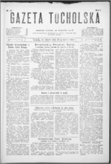 Gazeta Tucholska 1928, R. 1, nr 37