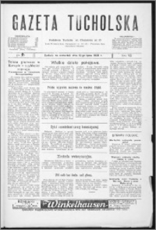 Gazeta Tucholska 1928, R. 1, nr 80 + Z Orędownika Urzędowego nr 56