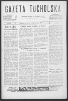 Gazeta Tucholska 1928, R. 1, nr 85 + Z Orędownika Urzędowego nr 57