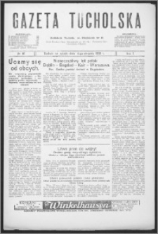 Gazeta Tucholska 1928, R. 1, nr 87