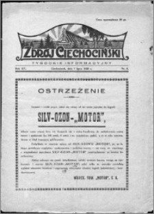 Zdrój Ciechociński 1928, R. 15 nr 8