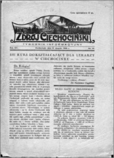 Zdrój Ciechociński 1928, R. 15 nr 16