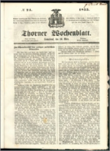 Thorner Wochenblatt 1855, No. 24