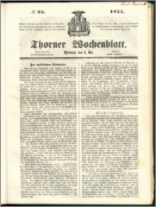 Thorner Wochenblatt 1855, No. 35