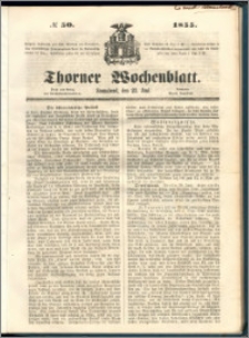 Thorner Wochenblatt 1855, No. 50