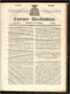 Thorner Wochenblatt 1856, No. 14