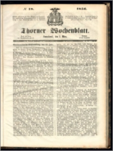 Thorner Wochenblatt 1856, No. 18