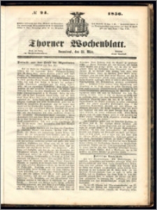Thorner Wochenblatt 1856, No. 24