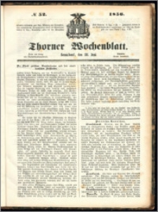 Thorner Wochenblatt 1856, No. 52