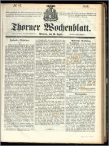 Thorner Wochenblatt 1856, No. 67
