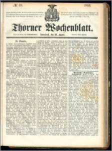 Thorner Wochenblatt 1856, No. 68