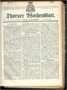Thorner Wochenblatt 1856, No. 77