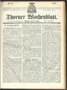 Thorner Wochenblatt 1856, No. 85