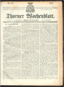 Thorner Wochenblatt 1856, No. 103 + Extra Beilage