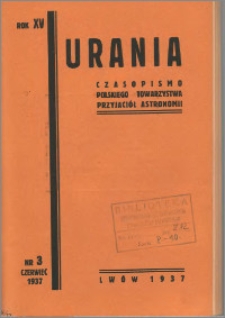 Urania 1937, R. 15 nr 3 (55)