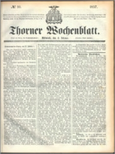 Thorner Wochenblatt 1857, No. 10