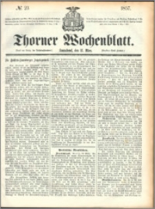 Thorner Wochenblatt 1857, No. 23