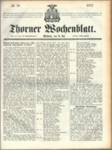 Thorner Wochenblatt 1857, No. 38