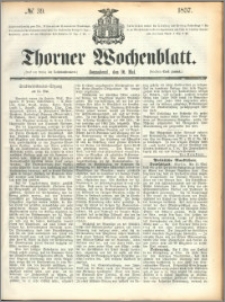 Thorner Wochenblatt 1857, No. 39