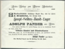 Thorner Wochenblatt 1857, No. 45 + Extra Beilage