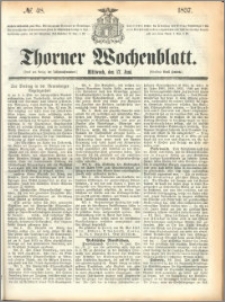 Thorner Wochenblatt 1857, No. 48