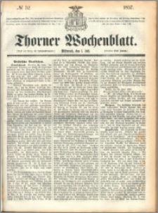 Thorner Wochenblatt 1857, No. 52