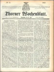 Thorner Wochenblatt 1857, No. 55