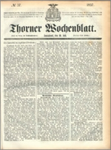 Thorner Wochenblatt 1857, No. 57