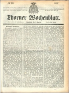 Thorner Wochenblatt 1857, No. 63