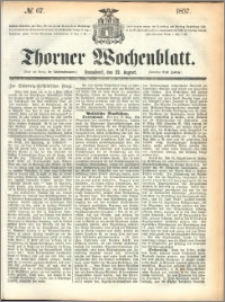 Thorner Wochenblatt 1857, No. 67