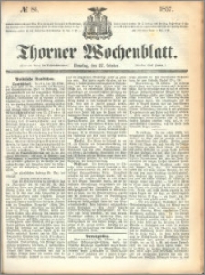 Thorner Wochenblatt 1857, No. 86