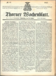 Thorner Wochenblatt 1857, No. 87