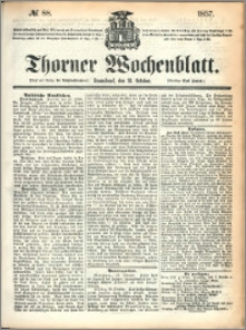 Thorner Wochenblatt 1857, No. 88