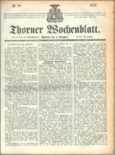 Thorner Wochenblatt 1857, No. 89