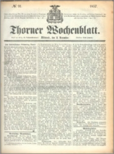 Thorner Wochenblatt 1857, No. 91 + Bibliographische Anzeigen No. 268