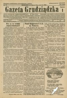 Gazeta Grudziądzka 1925.06.23 R. 31 nr 72