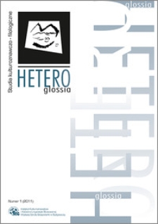 Heteroglossia. Studia kulturoznawczo-filologiczne. Nr 1 (2011)