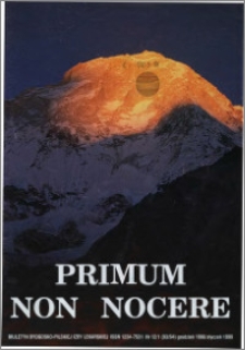 Primum Non Nocere 1998 nr 12/1999 nr 1