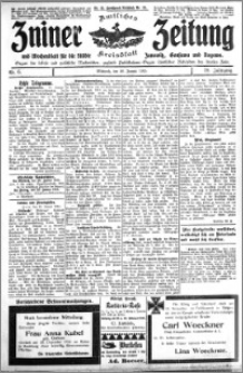 Zniner Zeitung 1915.01.20 R. 28 nr 6