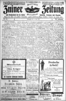 Zniner Zeitung 1915.07.14 R. 28 nr 56