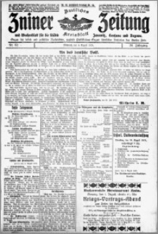 Zniner Zeitung 1915.08.04 R. 28 nr 62